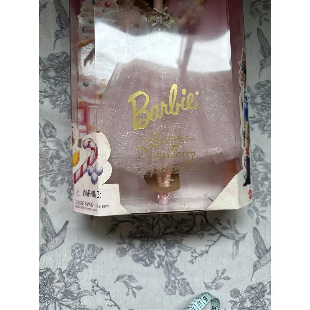Vtg 90s Mattel Barbie Sugar Plum Fairy Nutcracker Fashion Doll 1996 Collector